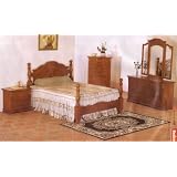 BEAUTIFUL NEW QUEEN SIZE BED W. CLASSIC STYLE POSTS by Cross