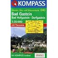 Bad Gastein, Bad Hofgastein, Dorfgastein: 1 : 35 000. Mit Panorama. Mit Kompass Lexikon. GPS-genau