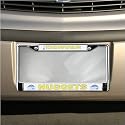 Denver Nuggets Chrome License Plate Frame