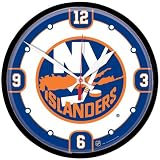 New York Islanders NHL Round Wall Clock