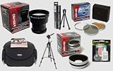 3.2x Telephoto HD² Professional Accessory Kit for Sony Cyber-shot DSC-H10 H5 H3 H2 H1 F828 F717 F707 Digital Camera