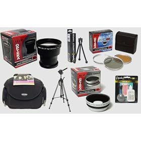3.2x Telephoto HD² Professional Accessory Kit for Kodak EasyShare P880 Digital Camera by Opteka