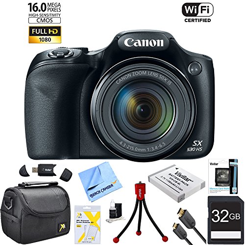 Canon powershot sx530 hs 16mp wi-fi super-zoom digital …