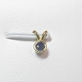 14K Sapphire Pendant