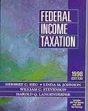 Federal Income Taxation 1998: 1997 Tax Returns, 1998 Tax Planning Federal Income Taxation 1998: 1997 Tax Returns, 1998 Tax Planning