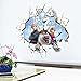 Buy Box Cartoon Frozen Anna Removable Wall Art Decal Sticker 60*60cm