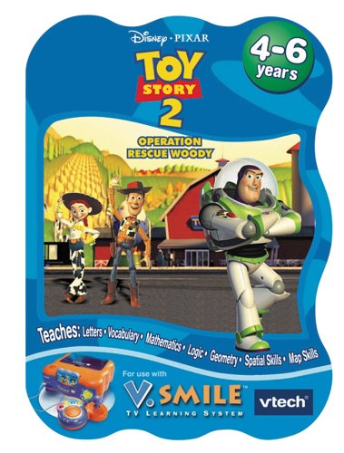 Childrens Toyshop  Toys : VTech V.Smile Learning Game: Toy Story 2 "Operation Rescue Woody"