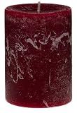 Faroy 3x4-Inch Textured Candle, Cranberry Sangria