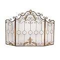 Classic Circle and Leaf Fire Screen