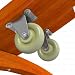2 Rollen / R�der f�r H�ngemattengestelle aus Holz Madagaskar - f�r den einfachen Transport!