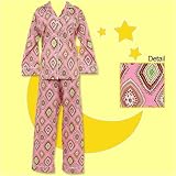 Bedhead Pink Diamonds Sateen Cotton Pajama - Final Sale!