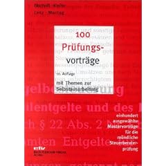 100 Prüfungsvorträge (Taschenbuch)