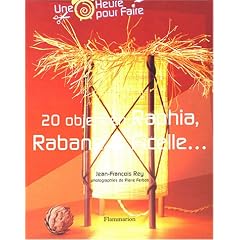 20 objets en raphia, rabane et ficelle...