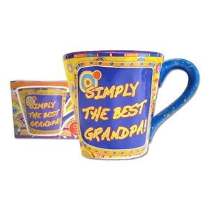 Scents and Feel Simply the Best Grandpa 14-Ounce Mug by Scents and Feel