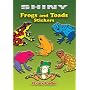 Shiny Frogs and Toads Stickers