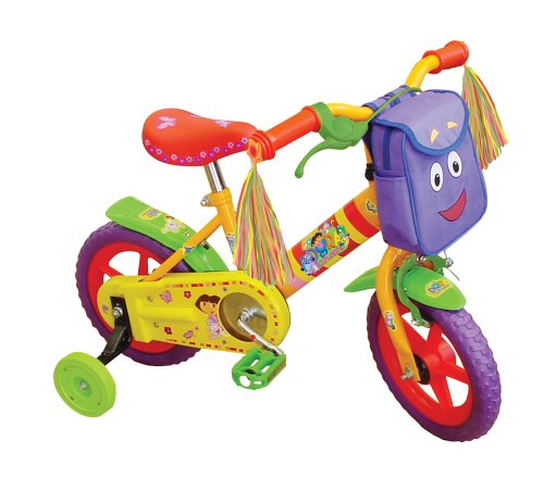 Dora the Explorer Bike with Bag Streamers