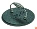 Lodge Logic Pre-Seasoned Round Cast-Iron Grill Press
