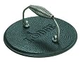 Lodge Logic Pre-Seasoned Round Cast-Iron Grill Press