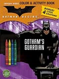 Batman Begins Color & Activity Book with Crayons: Gothams Guardian (Batman Begins)