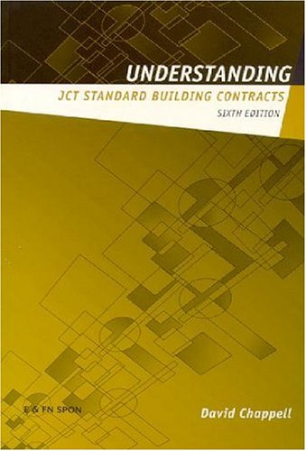 Understanding JCT Standard Building Contracts (Builders' Bookshelf)