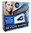 Revlon RV408 1875 Watt Full-Size Turbo Dryer, Black Revlon RV408 1875 Watt Full-Size Turbo Dryer, Black