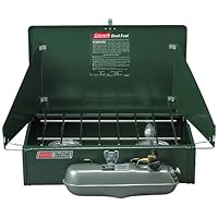 Coleman 2 Burner Dual Fuel Compact Liquid Fuel Stove