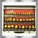 35pc 14 Router Bit Set In Case