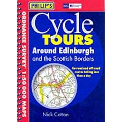 Around Edinburgh and the Scottish Borders (Philip's Cycle Tours)