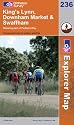 King's Lynn, Downham Market and Swaffham (Explorer Maps) (OS Explorer Map)