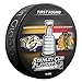 2015 NHL Stanley Cup Playoffs Nashville Predators vs. Chicago Blackhawks Souvenir Dueling Hockey Puck