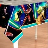 Star Wars 3-D 54in x 102in Plastic Tablecover