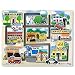 Melissa & Doug Deluxe Wooden Vehicles Maze Puzzle