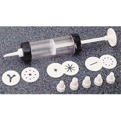 Fackelmann Garnierspritze+ Presse Plastik 24cm