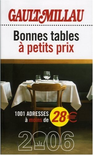 City Travel Guides Discounted  Livres : Bonnes tables à petits prix : 1001 Adresses à - de 28