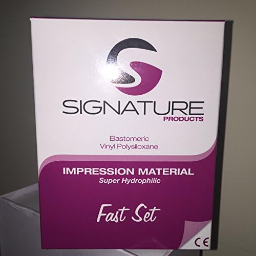 Signature Impression Material Fast Set VPS Heavy with 6 Mixing Tips