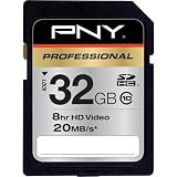 PNY 32 GB SDHC Flash Memory Card P-SDH32G10-EFS2