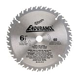 Milwaukee 48-40-4112 6-1/2-Inch 40 Tooth Finish Saw Blade