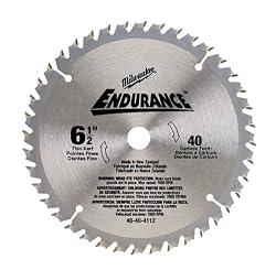 Milwaukee 48-40-4112 6-1/2-Inch 40 Tooth Finish Saw Blade