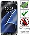 Fenix - Samsung Galaxy S7 Edge [0.26mm Thickness] 9-H Premium Tempered Glass Screen Protector / Ultra High Definition Invisible, Clear Transparancy, Oleophobic Coating and Anti-Bubble Crystal Shield