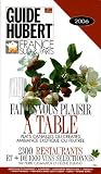 Revue Jean-Pierre Hubert  / Guide Hubert France Sud & Paris 2006