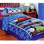 Brand New Thomas Friends Twin Comforter, Fitted Sheet, Pillow Case & Drapes