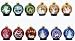 Set of 12 LED Lighted Christmas Tea Light Candle Globes