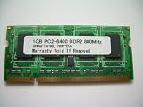 SODIMM 1GB PC2-6400 DDR2-800 200ピン Mac用メモリー メモリーデポオリジナル tkc