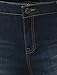 LE3NO Womens Plus Size Fitted High Rise Push Up Denim Jean Shorts