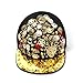 Black Non-washable Hip-hop Spikey Spike Rivets Studded Button Cap