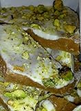 Gourmet Colorado Handmade Almond English Toffee (Pistachio White Chocolate)