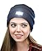 NYFASHION101® LED Hands Free Light Winter Cable Knit Cuff Beanie Hat