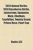 1928 Animal Births: 1928 Racehorse Births, Jamestown, Equipoise, Mate, Chatham, Tourbillon, Twenty Grand, Prince Rose, Pearl Cap-