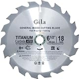 Buy 6-1 2-Inch 18 Teeth ATB Fast Ripping Carbide Saw Blade by Gilatools