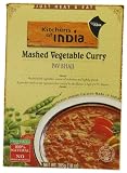 Kitchens Of India Ready To Eat Pav Bhaji, Mashed Vegtable Curry, 10-Ounce Boxes (Pack of 6)